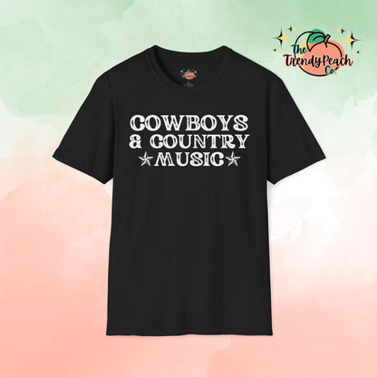 Cowboys & Country Music Graphic Tee