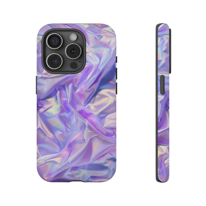 Purple Pastel Hologram Dual Layer Phone Case