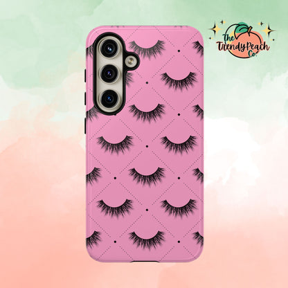 Pink Lash Dual Layer Phone Case