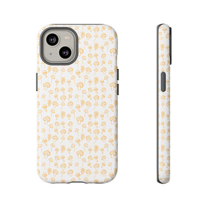 Orange Mushroom Variety Dual Layer Phone Case