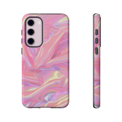 Pink Pastel Hologram Dual Layer Phone Case