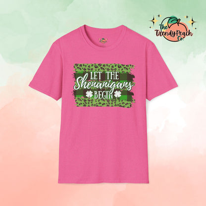 Let The Shenanigans Begin St. Patrick's Day Graphic Tee