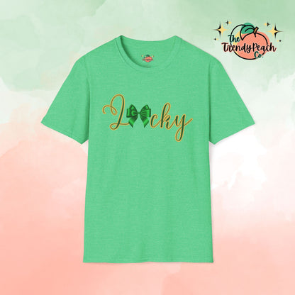 Lucky Bow St. Patrick's Day Graphic Tee