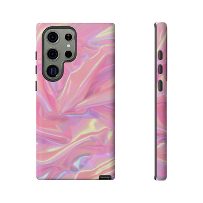 Pink Pastel Hologram Dual Layer Phone Case