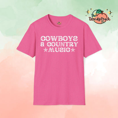 Cowboys & Country Music Graphic Tee