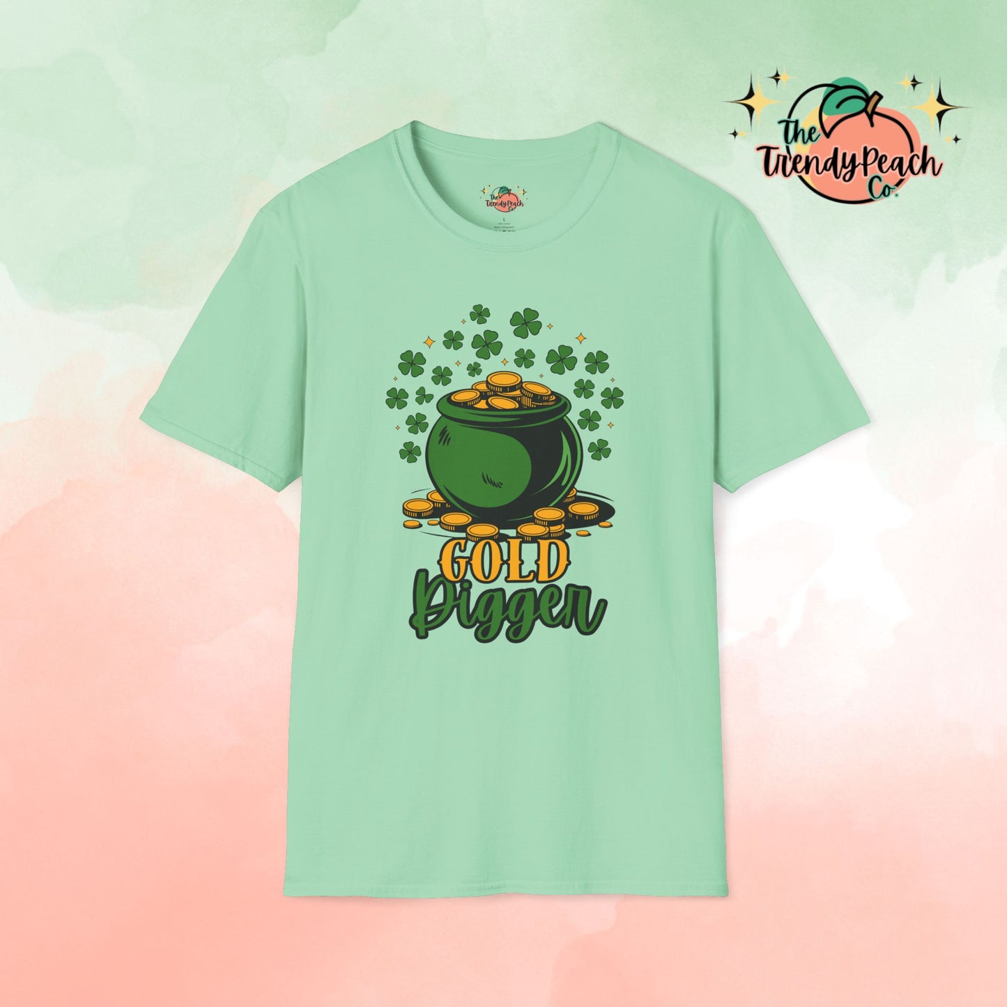 Gold Digger St. Patrick's Day Graphic Tee