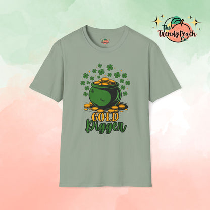 Gold Digger St. Patrick's Day Graphic Tee