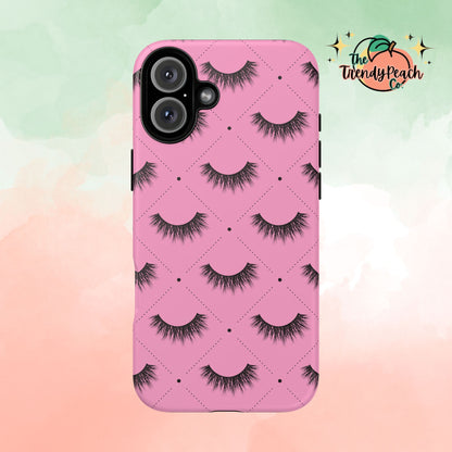 Pink Lash Dual Layer Phone Case