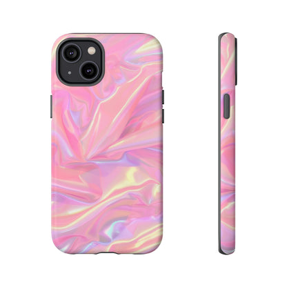 Pink Pastel Hologram Dual Layer Phone Case