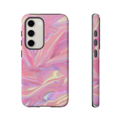 Pink Pastel Hologram Dual Layer Phone Case