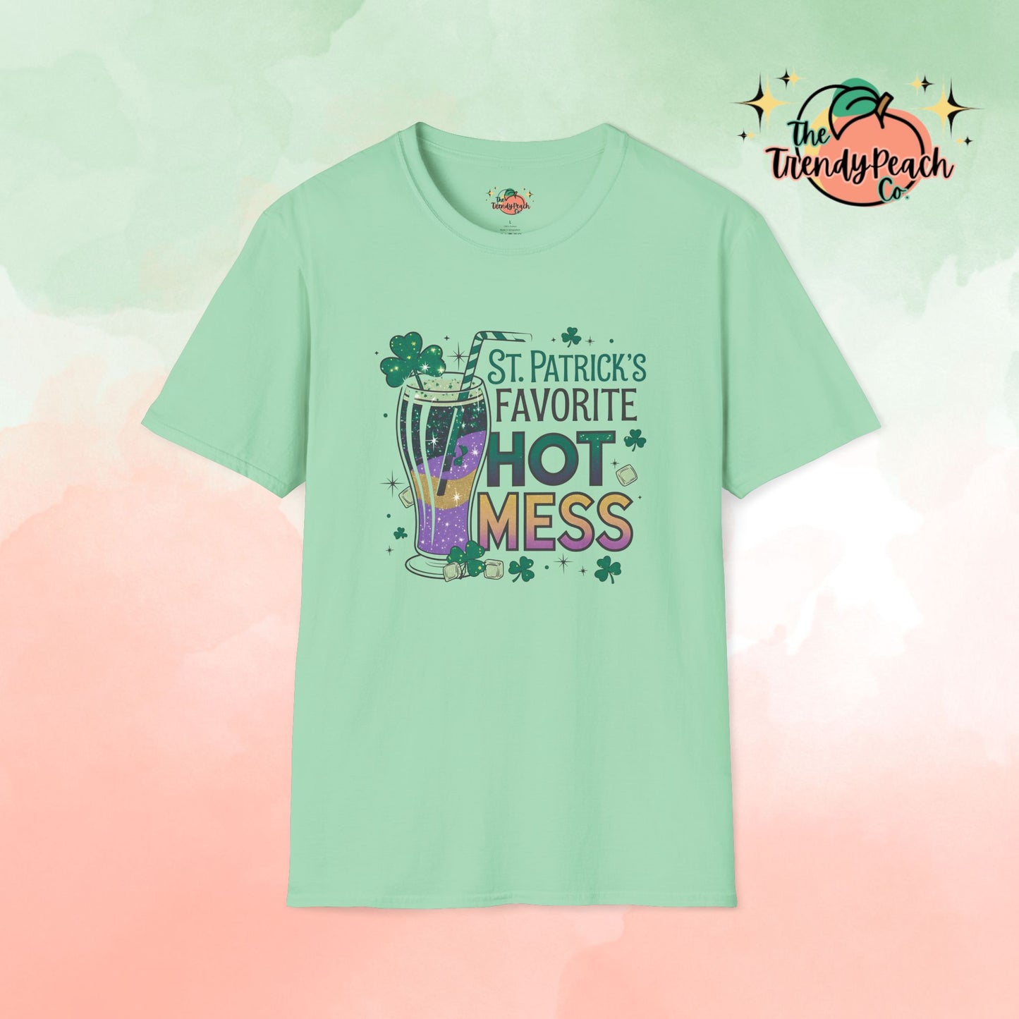 St. Patrick's Favorite Hot Mess St. Patrick's Day Graphic Tee