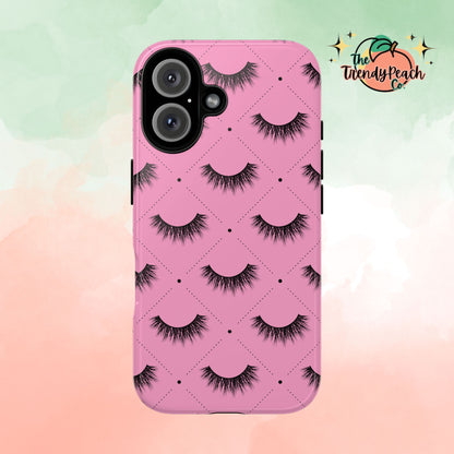 Pink Lash Dual Layer Phone Case