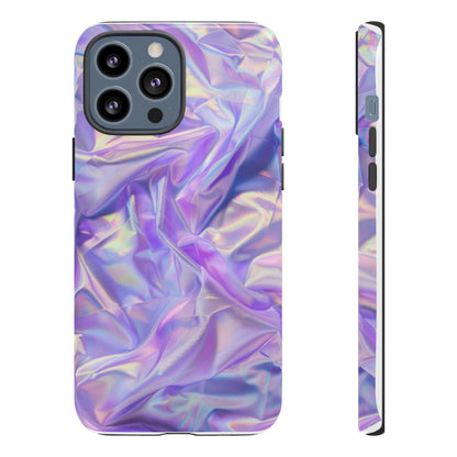 Purple Pastel Hologram Dual Layer Phone Case